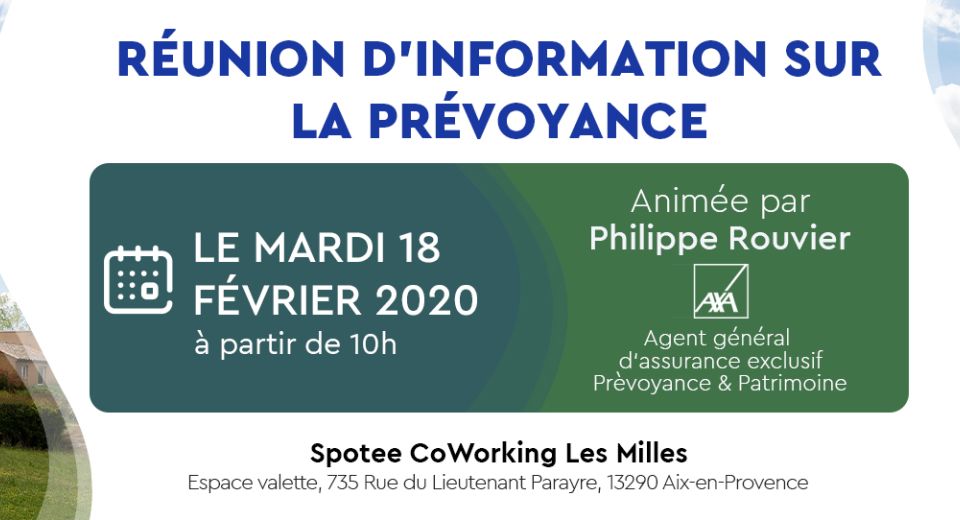 Meet Up Morning Meeting : Réunion d’information sur la prévoyance